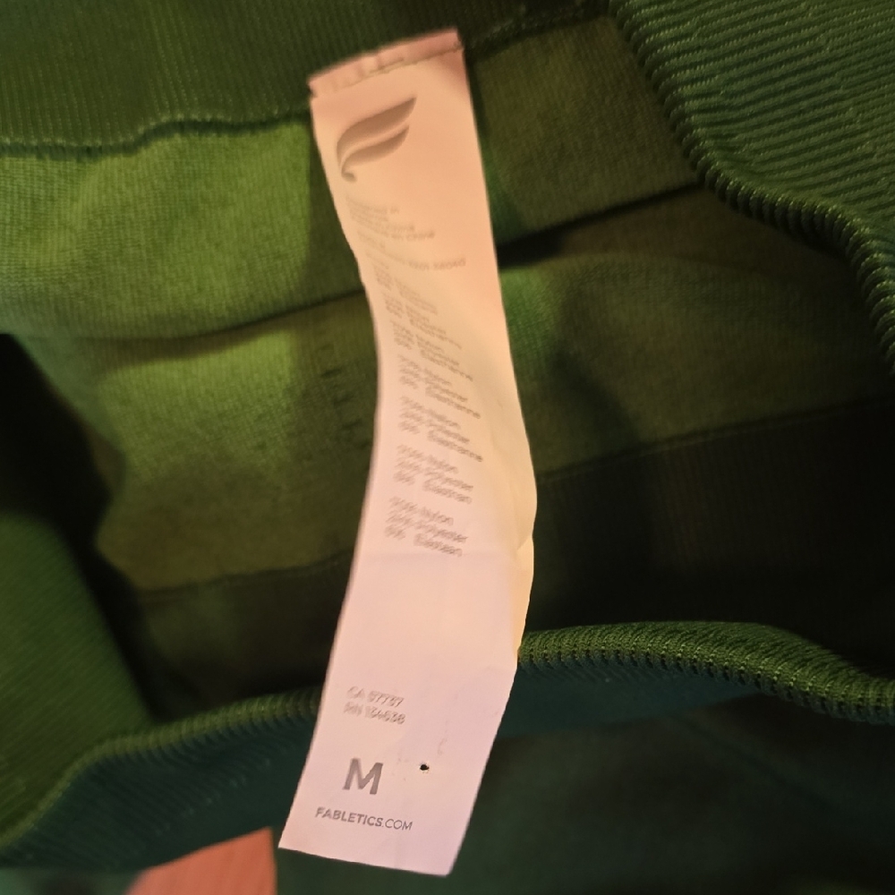 Fabletics Green Patterned Activewear - image 3